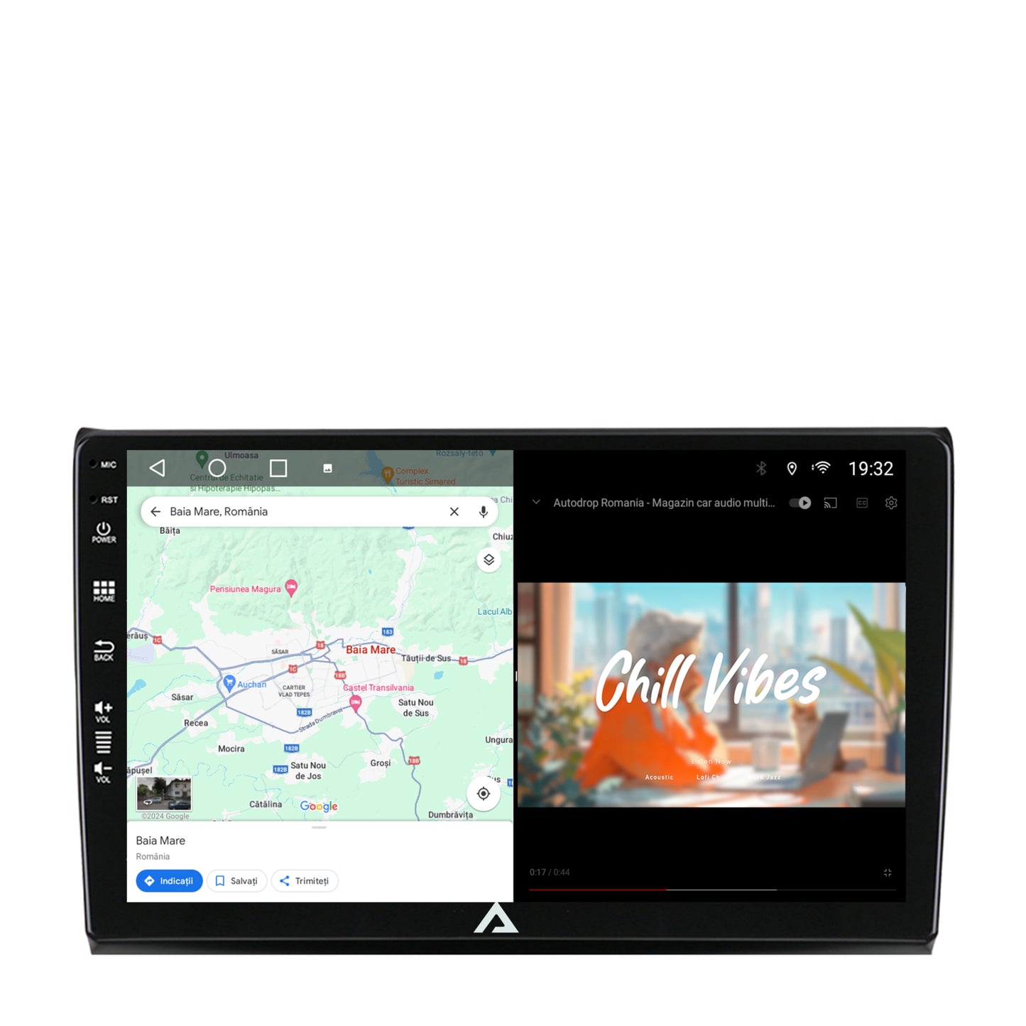 Navigatie Fiat Bravo (2006-2014), Android, A-Octacore / 4GB RAM + 64GB ROM, 9 Inch - AD-BGA9004+AD-BGRKIT356