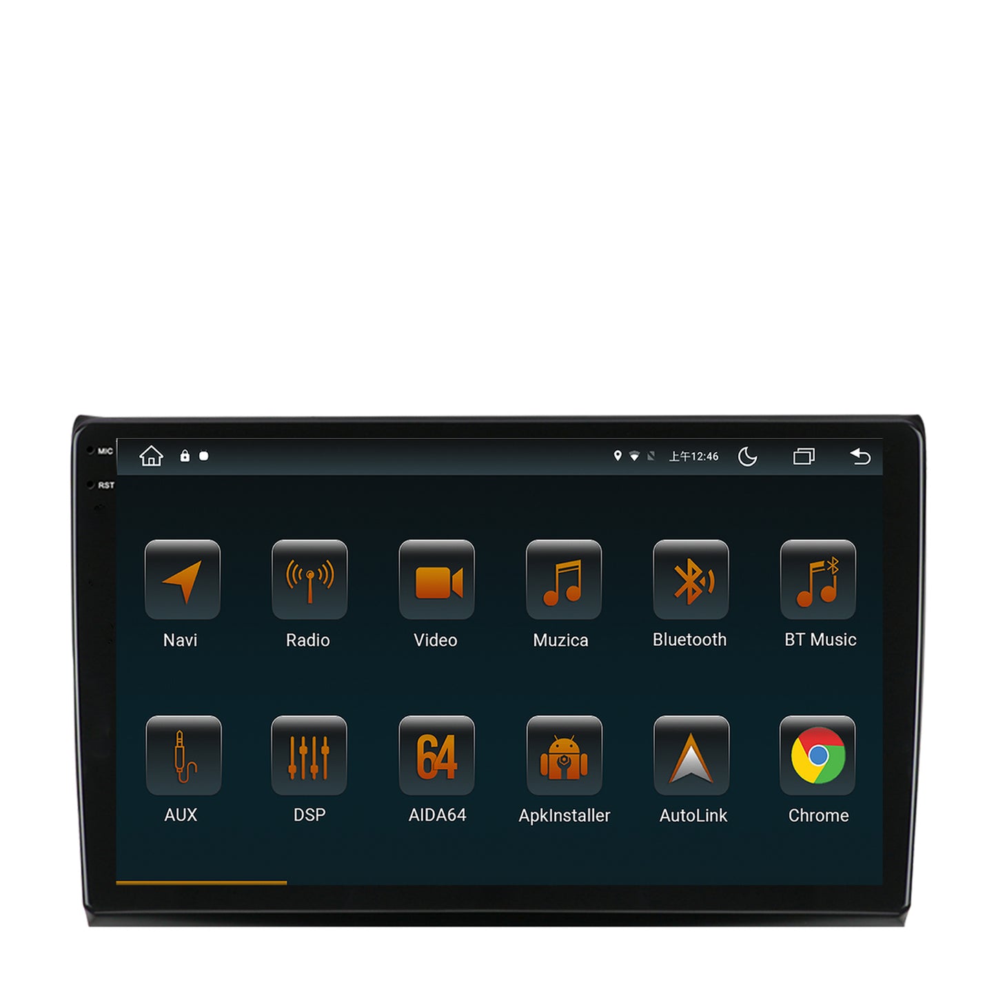 Navigatie Fiat Bravo (2006-2014), Android, V-Octacore / 4GB RAM + 64GB ROM, 9.5 Inch - AD-BGV9004+AD-BGRKIT356