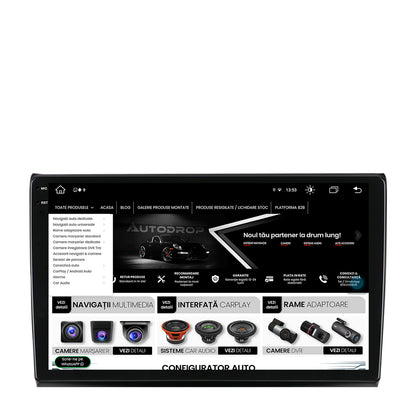 Navigatie Fiat Bravo (2006-2014), Android, X-Octacore / 8GB RAM + 256GB ROM, 9.5 Inch - AD-BGX9008+AD-BGRKIT356