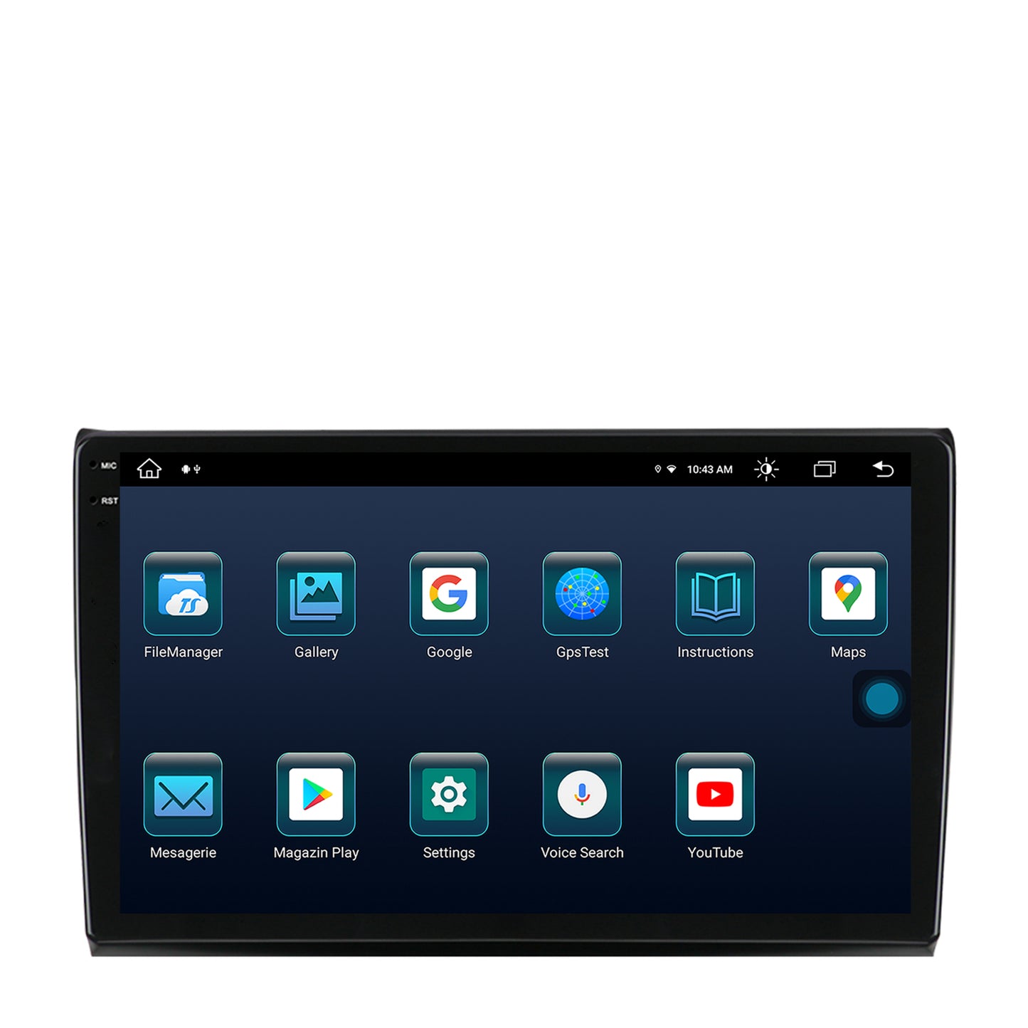 Navigatie Fiat Bravo (2006-2014), Android, X-Octacore / 8GB RAM + 256GB ROM, 9.5 Inch - AD-BGX9008+AD-BGRKIT356