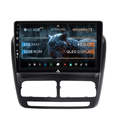 Navigatie Fiat Doblo (2010-2015), Android, E-Octacore / 2GB RAM + 32GB ROM, 10.1 Inch - AD-BGE10002+AD-BGRKIT358