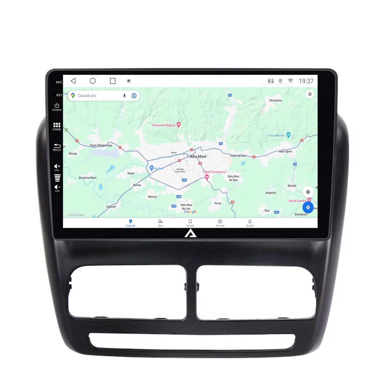 Navigatie Fiat Doblo (2010-2015), Android, A-Octacore / 4GB RAM + 64GB ROM, 10.1 Inch - AD-BGA10004+AD-BGRKIT358