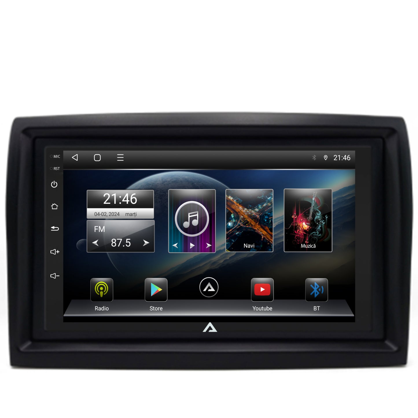 Navigatie Fiat Ducato, Citroen Jumper, Peugeot Boxer, Android, P-Octacore / 2GB RAM + 32GB ROM, 7 Inch - AD-BGP1002+AD-BGRFI0262DIN