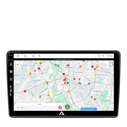 Navigatie Fiat Ducato, Citroen Jumper, Peugeot Boxer, Android, P-Octacore / 2GB RAM + 32GB ROM, 9 Inch - AD-BGP9002+AD-BGRKIT355
