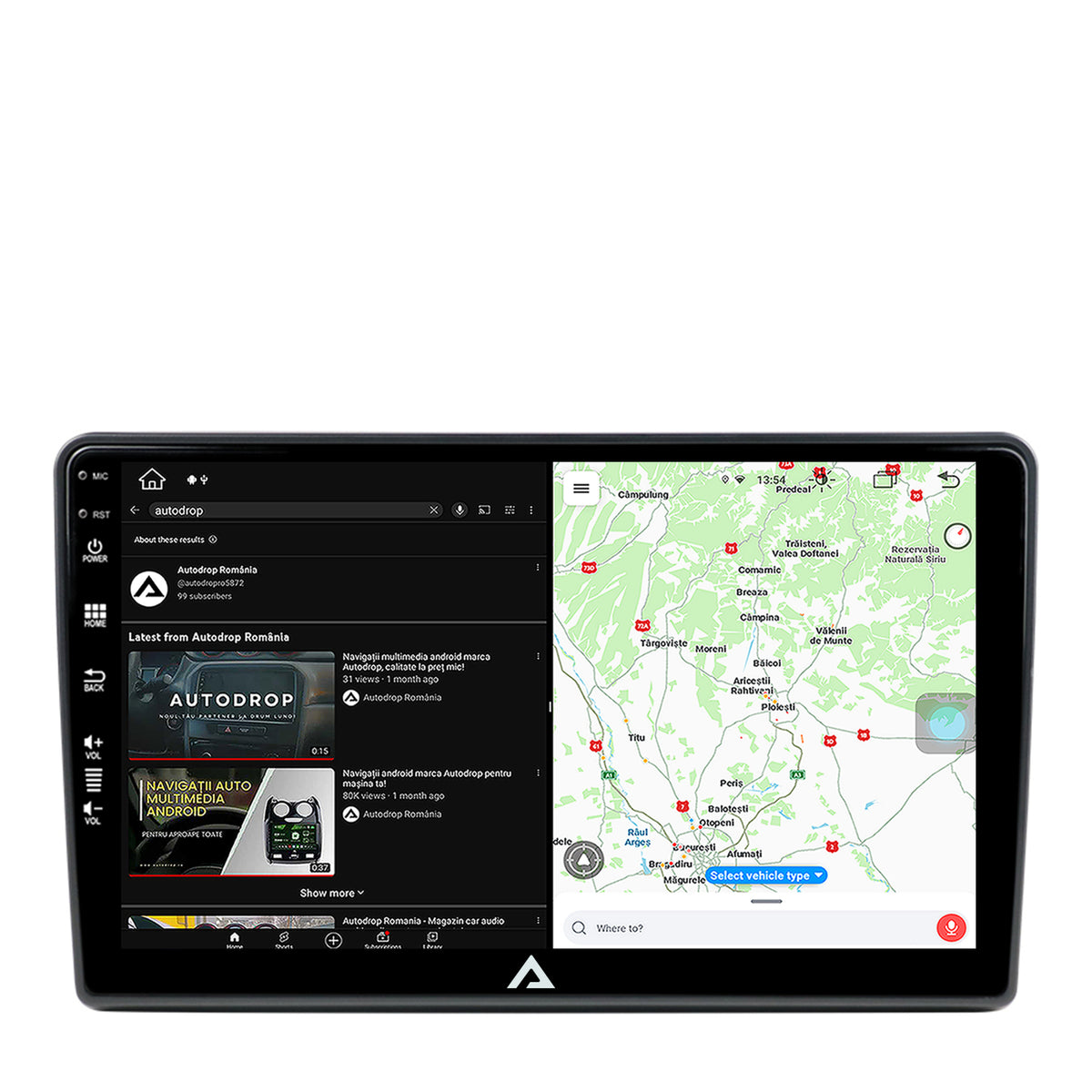 Navigatie Fiat Ducato, Citroen Jumper, Peugeot Boxer, Android, Z-Octacore / 8GB RAM + 256GB ROM, 9 Inch - AD-BGZ9008+AD-BGRKIT355