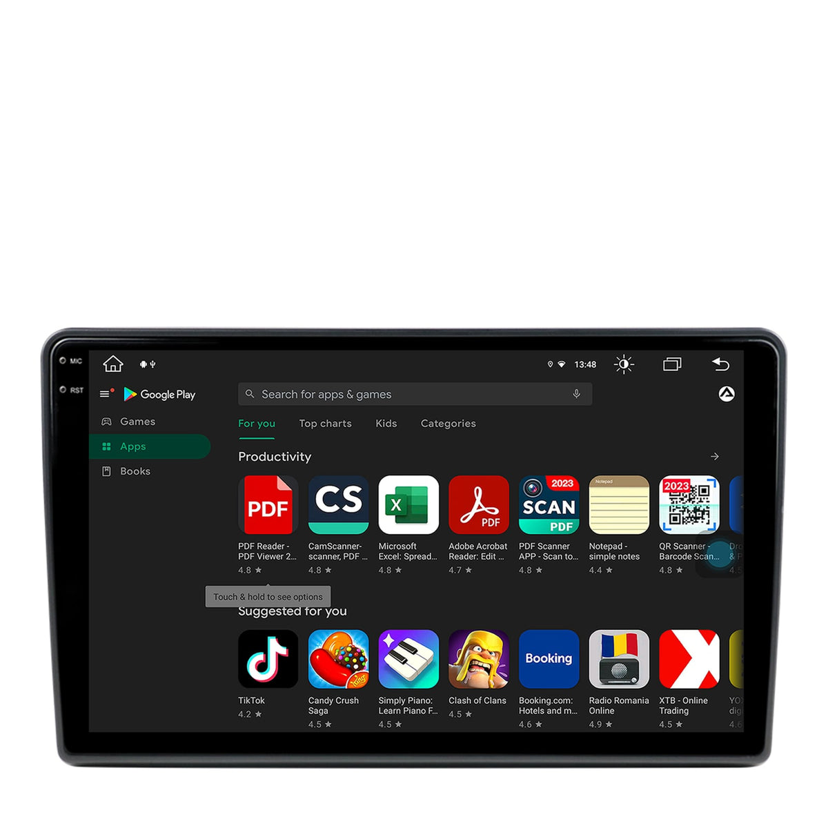 Navigatie Fiat Ducato, Citroen Jumper, Peugeot Boxer, Android, V-Octacore / 4GB RAM + 64GB ROM, 9.5 Inch - AD-BGV9004+AD-BGRKIT355