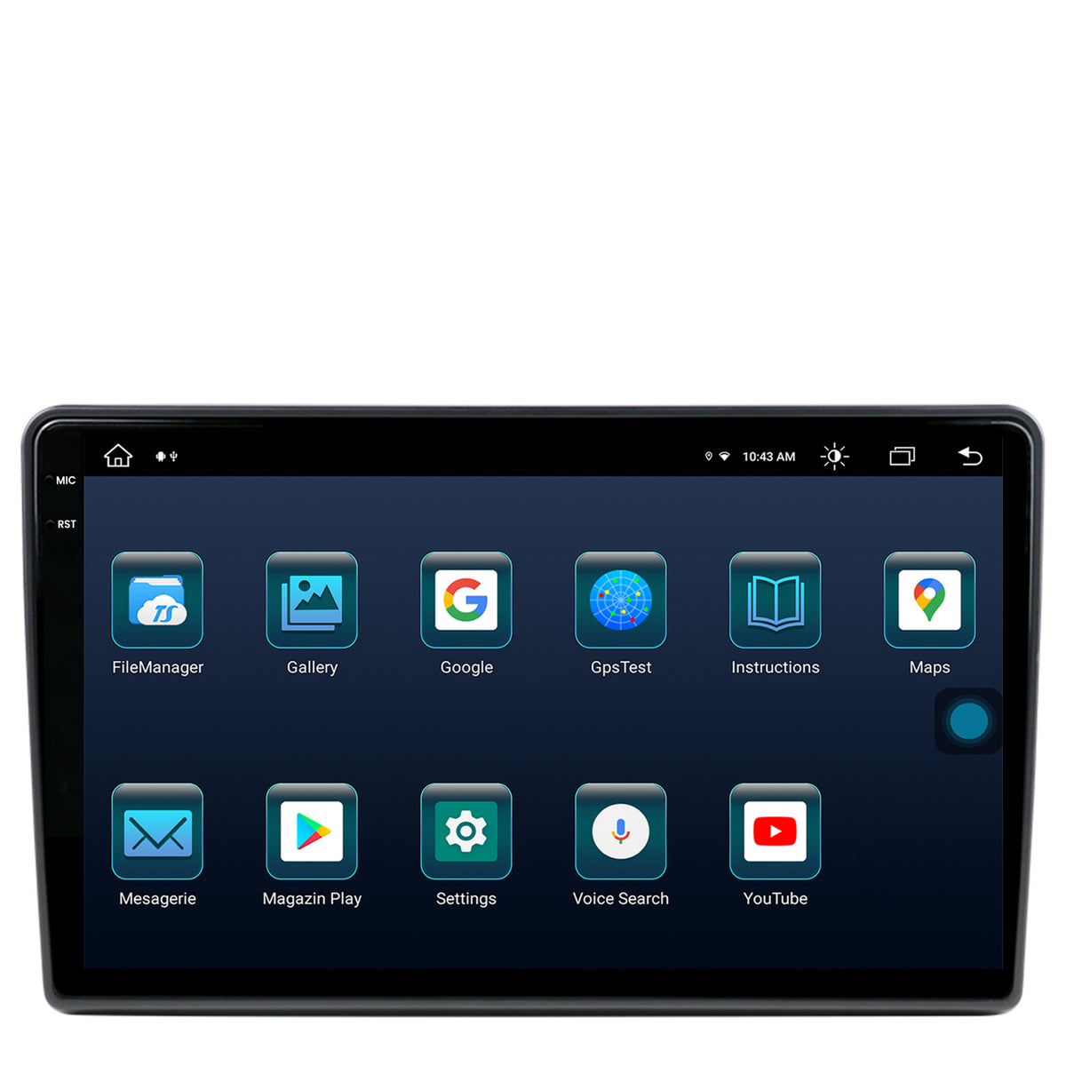Navigatie Fiat Ducato, Citroen Jumper, Peugeot Boxer, Android, X-Octacore / 8GB RAM + 256GB ROM, 9.5 Inch - AD-BGX9008+AD-BGRKIT355