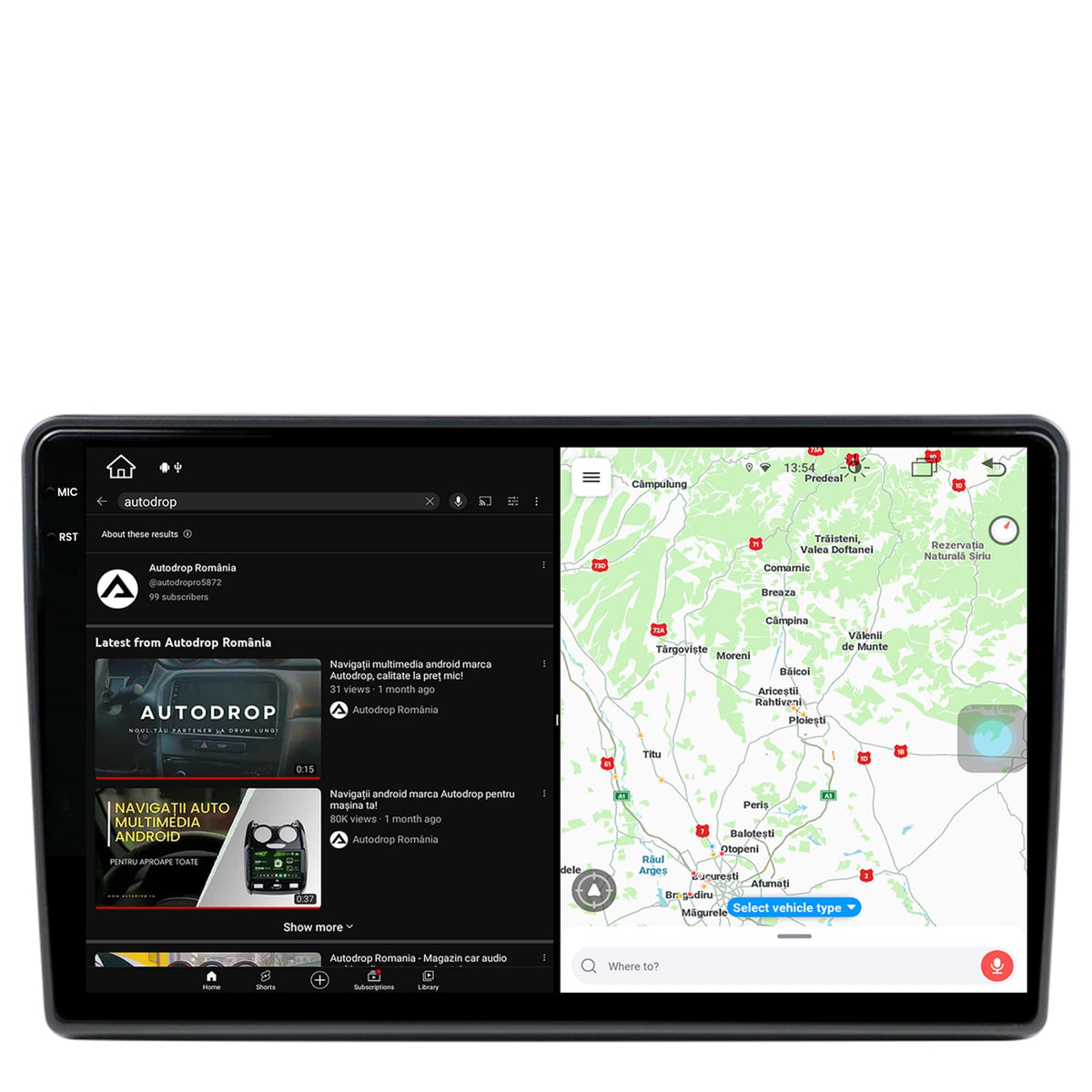 Navigatie Fiat Ducato, Citroen Jumper, Peugeot Boxer, Android, X-Octacore / 8GB RAM + 256GB ROM, 9.5 Inch - AD-BGX9008+AD-BGRKIT355