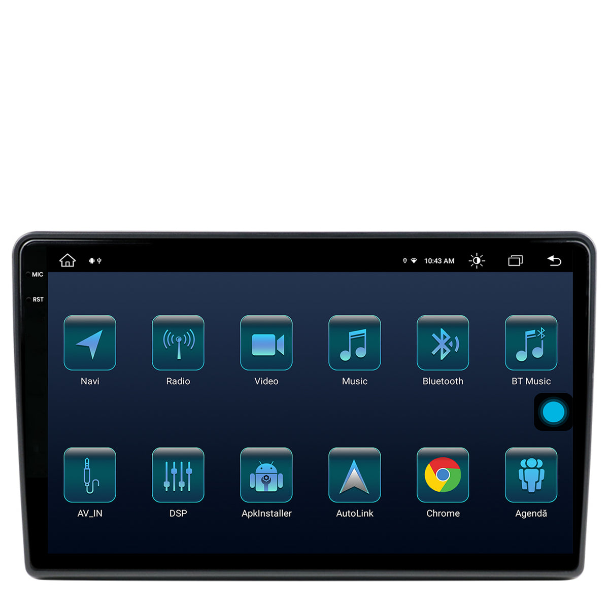 Navigatie Fiat Ducato, Citroen Jumper, Peugeot Boxer, Android, X-Octacore / 8GB RAM + 256GB ROM, 9.5 Inch - AD-BGX9008+AD-BGRKIT355
