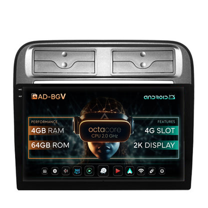 Navigatie Fiat Punto / Linea (2007-2014), Android, V-Octacore / 4GB RAM + 64GB ROM, 9.5 Inch - AD-BGV9004+AD-BGRKIT157
