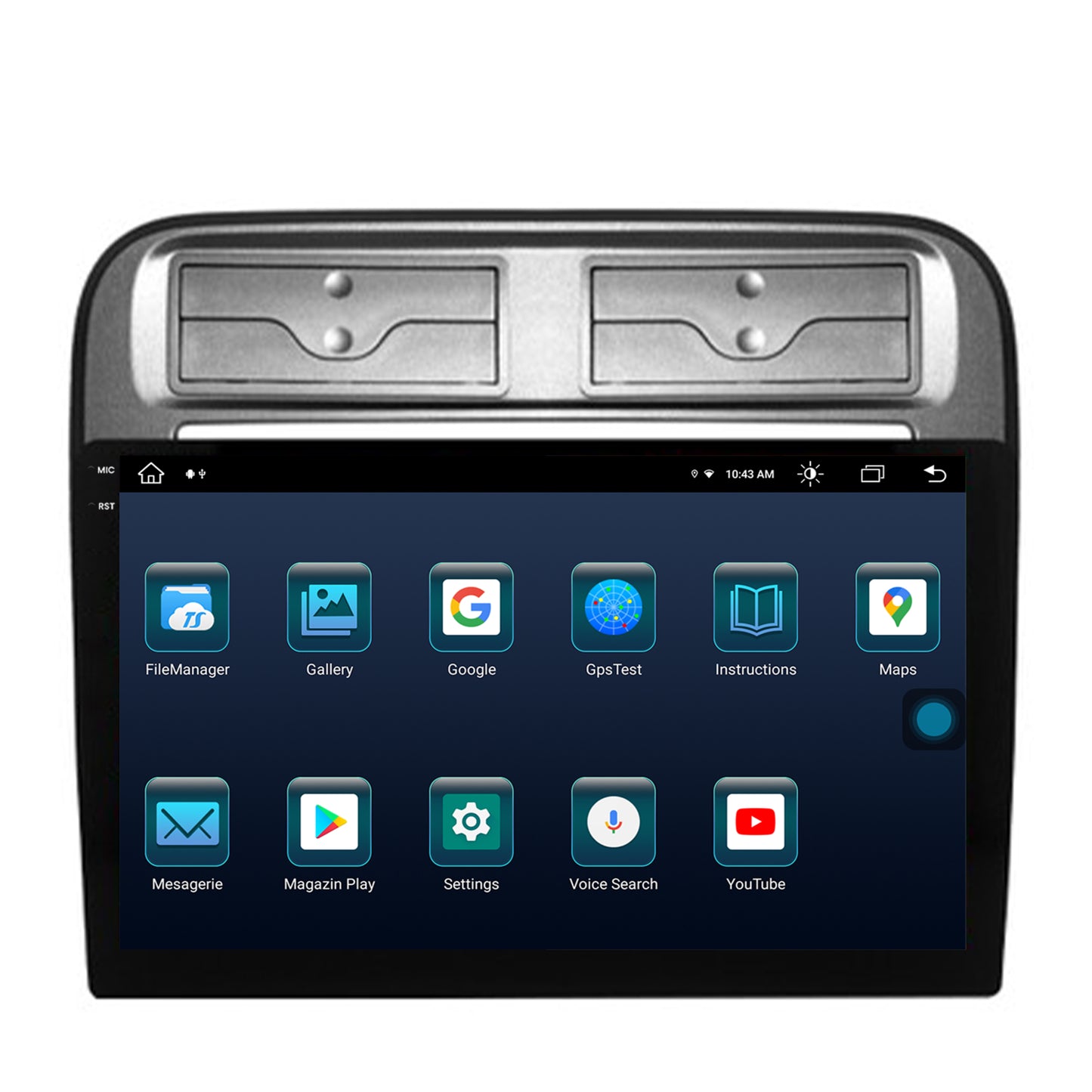 Navigatie Fiat Punto / Linea (2007-2014), Android, X-Octacore / 8GB RAM + 256GB ROM, 9.5 Inch - AD-BGX9008+AD-BGRKIT157