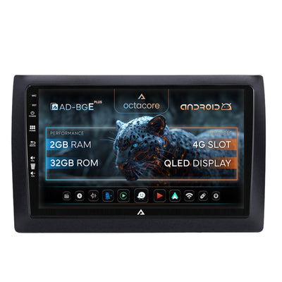 Navigatie Fiat Stilo Android, E-Octacore / 2GB RAM + 32GB ROM, 9 Inch - AD-BGE9002+AD-BGRKIT356V2