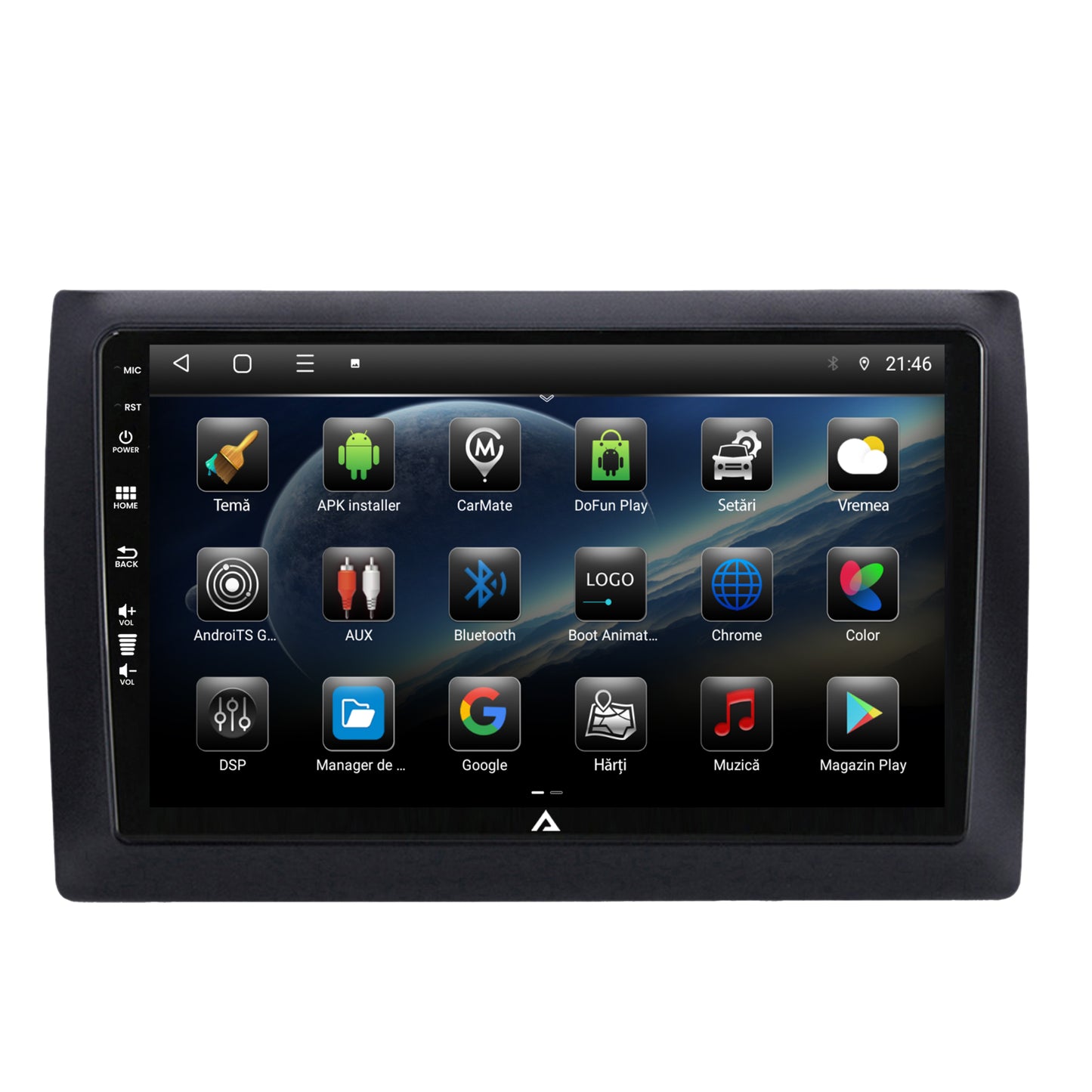 Navigatie Fiat Stilo Android, E-Octacore / 2GB RAM + 32GB ROM, 9 Inch - AD-BGE9002+AD-BGRKIT356V2
