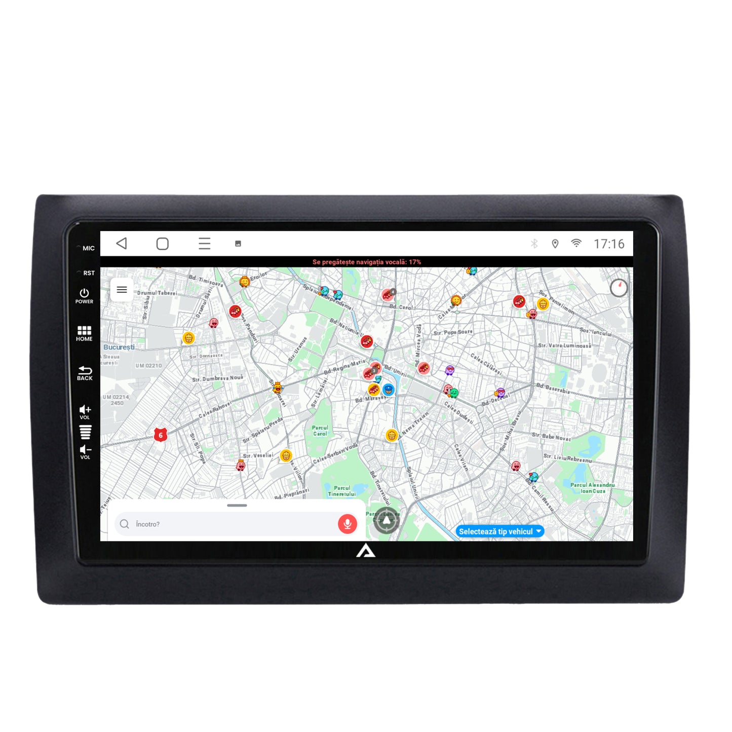 Navigatie Fiat Stilo, Android, A-Octacore / 4GB RAM + 64GB ROM, 9 Inch - AD-BGA9004+AD-BGRKIT356V2