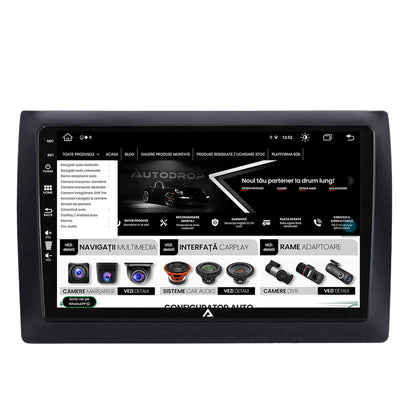 Navigatie Fiat Stilo, Android, Z-Octacore / 8GB RAM + 256GB ROM, 9 Inch - AD-BGZ9008+AD-BGRKIT356V2