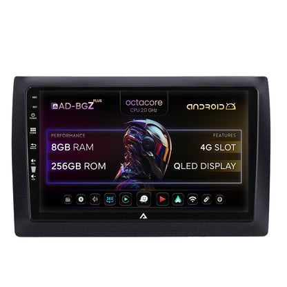 Navigatie Fiat Stilo, Android, Z-Octacore / 8GB RAM + 256GB ROM, 9 Inch - AD-BGZ9008+AD-BGRKIT356V2