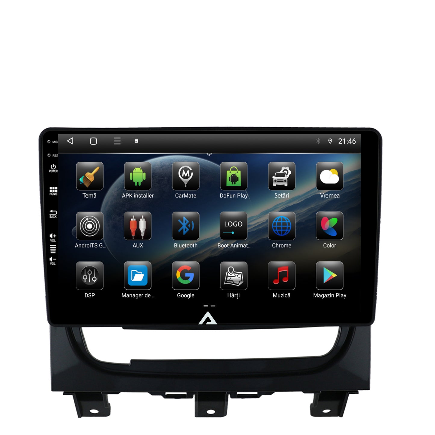 Navigatie Fiat Strada / Idea (2011-2016), Android, E-Octacore / 2GB RAM + 32GB ROM, 9 Inch - AD-BGE9002+AD-BGRKIT350