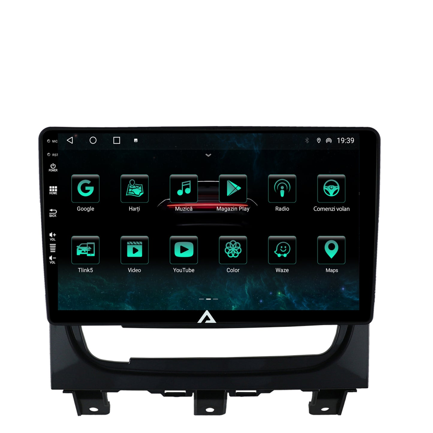 Navigatie Fiat Strada / Idea (2011-2016), Android, A-Octacore / 4GB RAM + 64GB ROM, 9 Inch - AD-BGA9004+AD-BGRKIT350