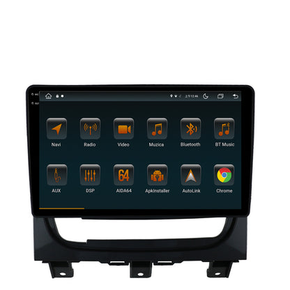 Navigatie Fiat Strada / Idea (2011-2016), Android, V-Octacore / 4GB RAM + 64GB ROM, 9.5 Inch - AD-BGV9004+AD-BGRKIT350