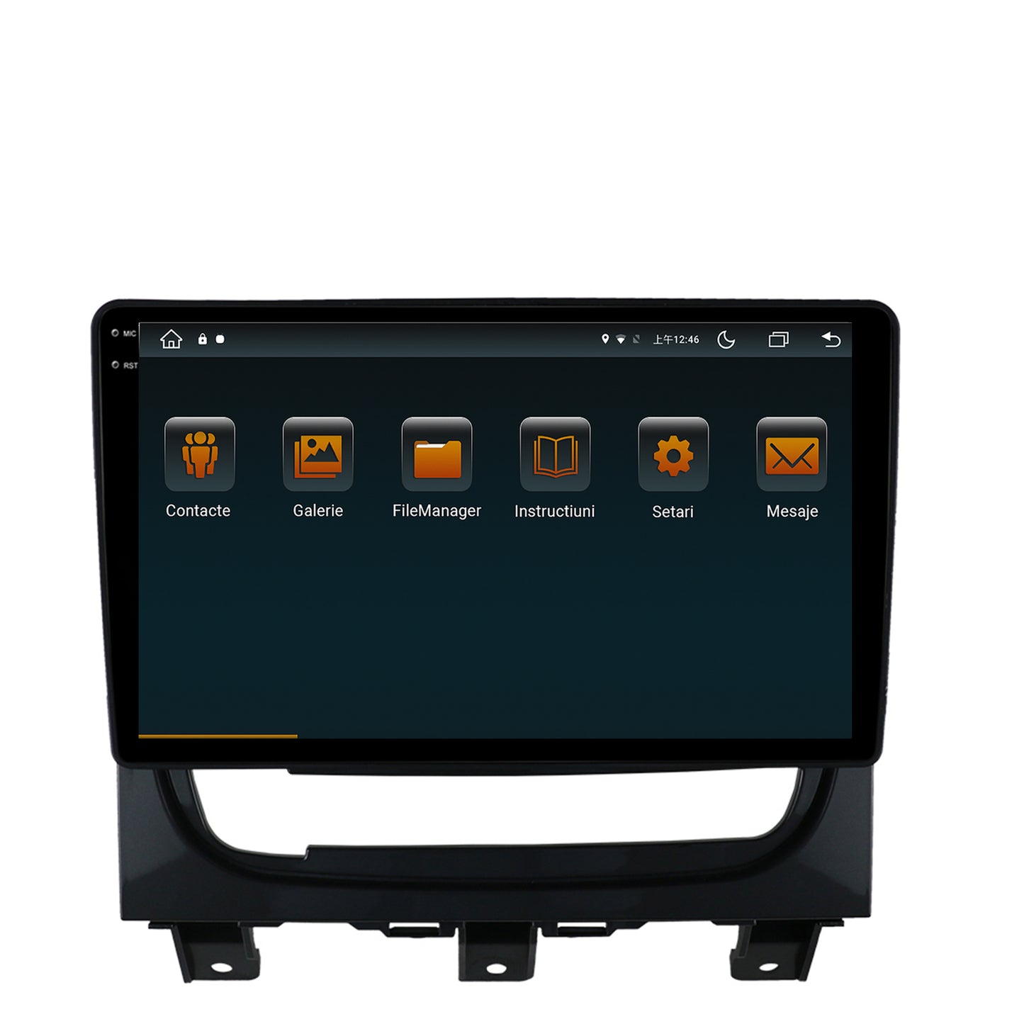 Navigatie Fiat Strada / Idea (2011-2016), Android, V-Octacore / 4GB RAM + 64GB ROM, 9.5 Inch - AD-BGV9004+AD-BGRKIT350