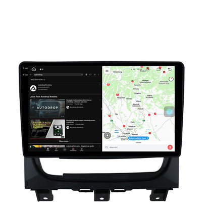 Navigatie Fiat Strada / Idea (2011-2016), Android, V-Octacore / 4GB RAM + 64GB ROM, 9.5 Inch - AD-BGV9004+AD-BGRKIT350
