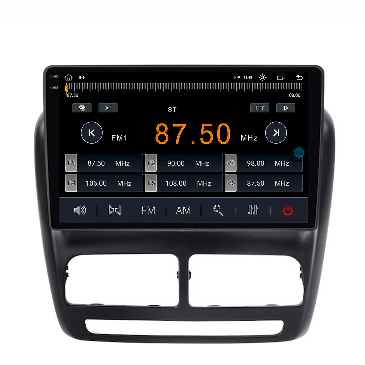 Navigatie Fiat Doblo (2010-2015), Android, V-Octacore / 4GB RAM + 64GB ROM, 10.36 Inch - AD-BGV10004+AD-BGRKIT358