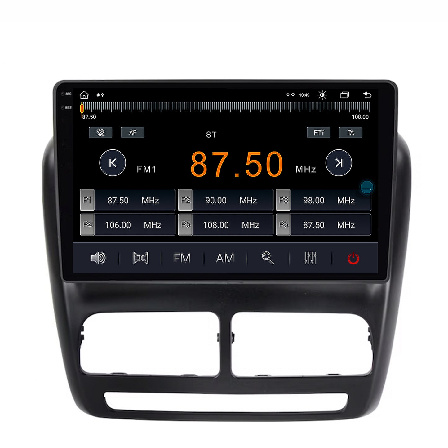 Navigatie Fiat Doblo (2010-2015), Android, V-Octacore / 4GB RAM + 64GB ROM, 10.36 Inch - AD-BGV10004+AD-BGRKIT358