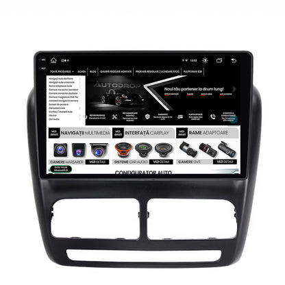 Navigatie Fiat Doblo (2010-2015), Android, V-Octacore / 4GB RAM + 64GB ROM, 10.36 Inch - AD-BGV10004+AD-BGRKIT358
