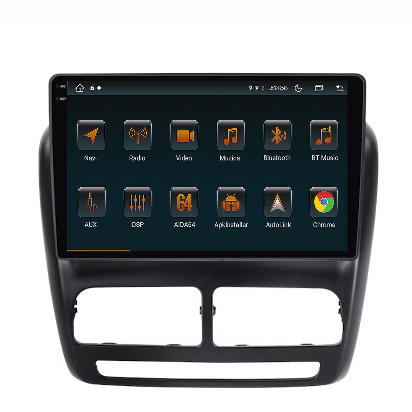 Navigatie Fiat Doblo (2010-2015), Android, V-Octacore / 4GB RAM + 64GB ROM, 10.36 Inch - AD-BGV10004+AD-BGRKIT358