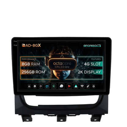 Navigatie Fiat Strada / Idea (2011-2016), Android, X-Octacore / 8GB RAM + 256GB ROM, 9.5 Inch - AD-BGX9008+AD-BGRKIT350