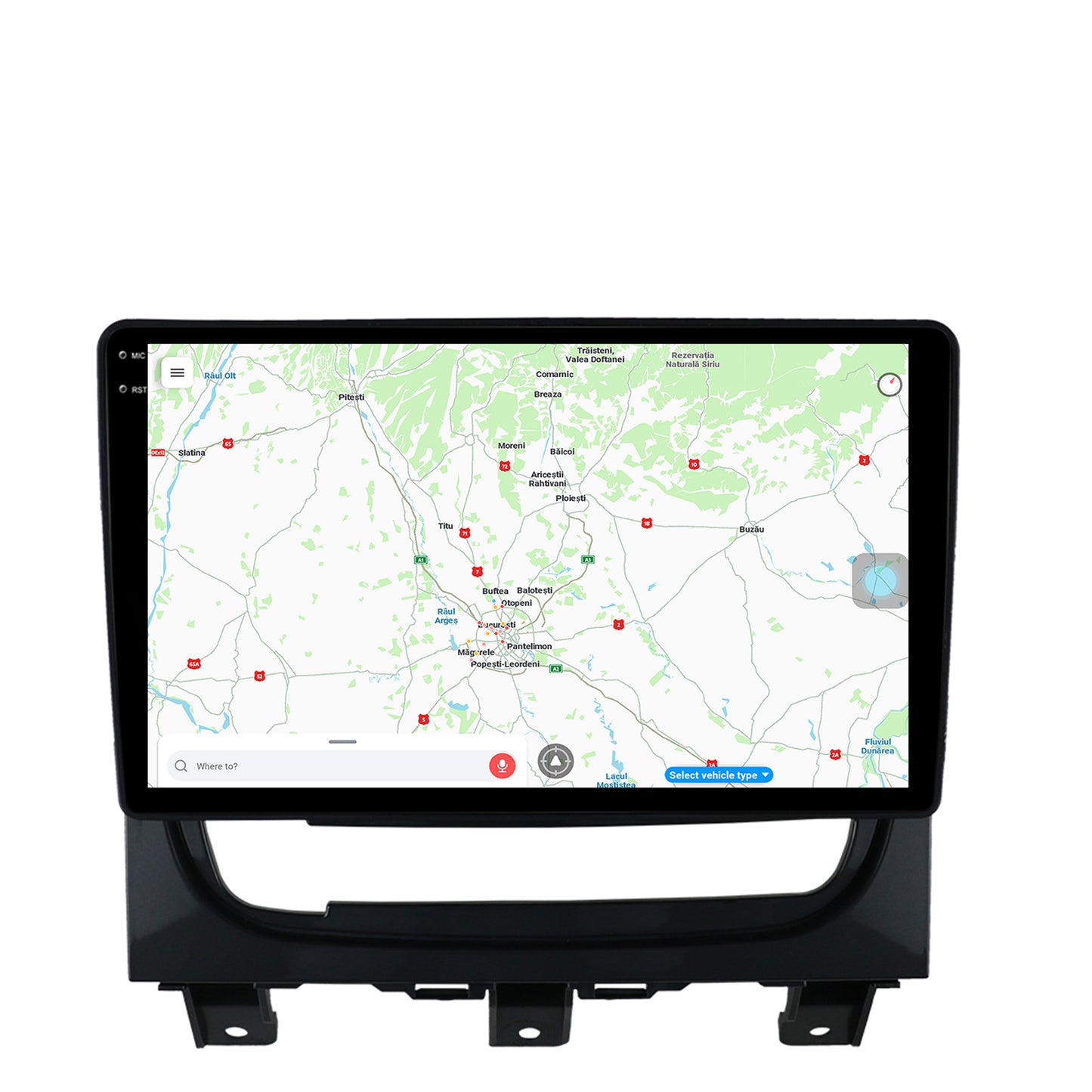 Navigatie Fiat Strada / Idea (2011-2016), Android, X-Octacore / 8GB RAM + 256GB ROM, 9.5 Inch - AD-BGX9008+AD-BGRKIT350