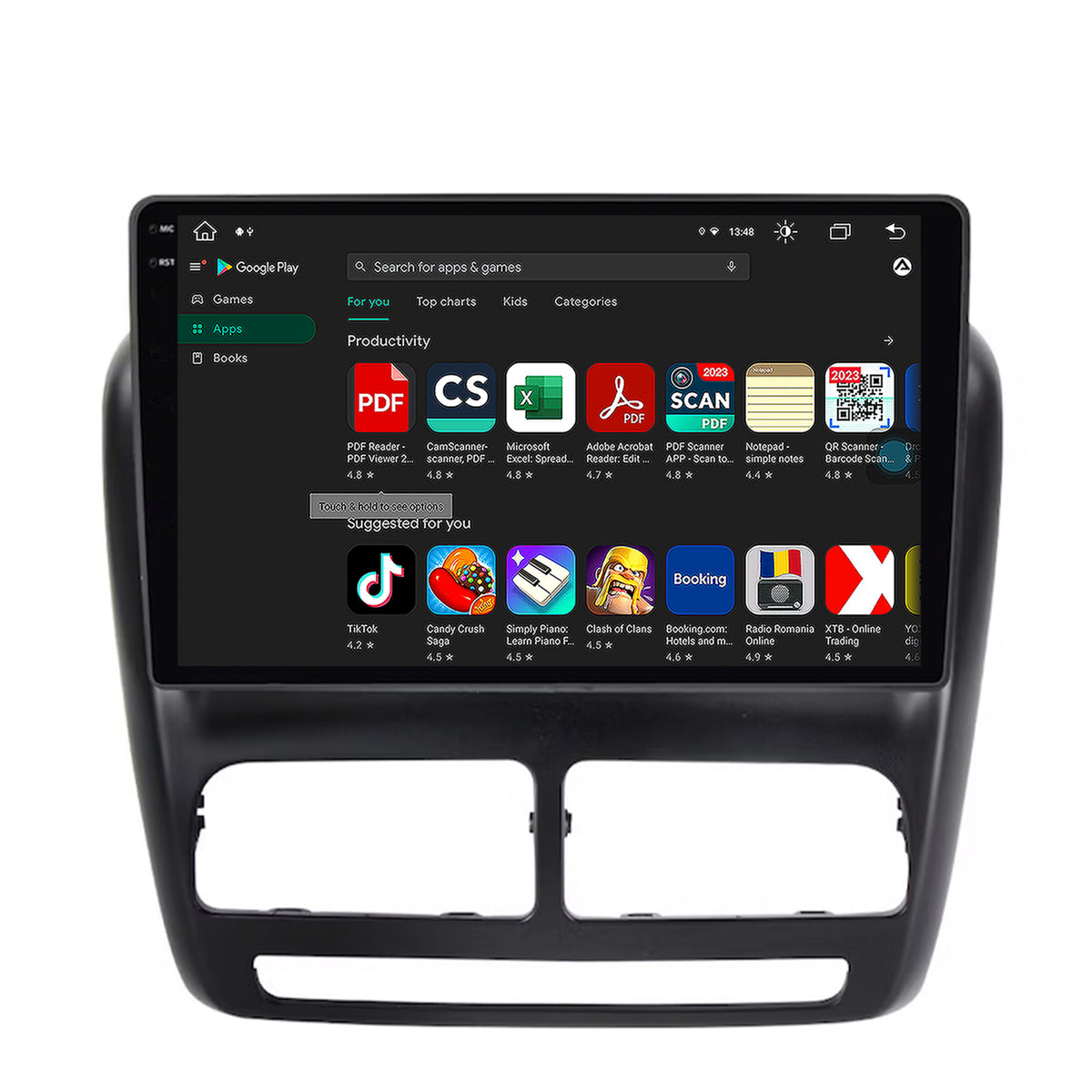 Navigatie Fiat Doblo (2010-2015), Android, X-Octacore / 8GB RAM + 256GB ROM, 10.36 Inch - AD-BGX10008+AD-BGRKIT358