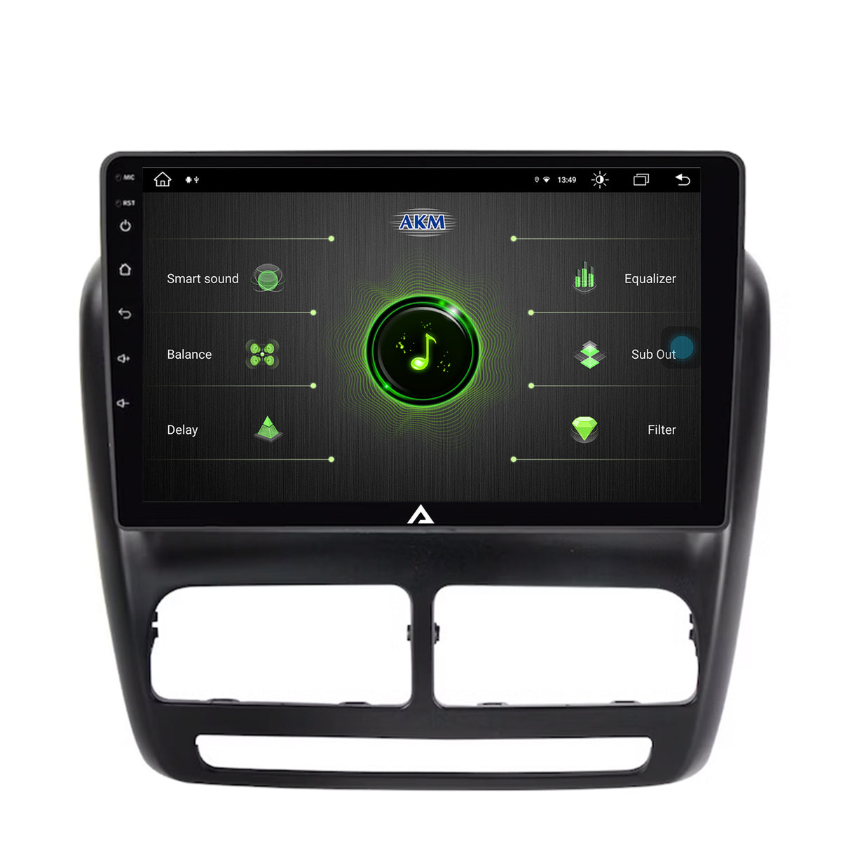 Navigatie Fiat Doblo (2010-2015), Android, Z-Octacore / 8GB RAM + 256GB ROM, 10.1 Inch - AD-BGZ10008+AD-BGRKIT358