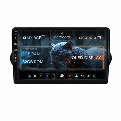 Navigatie Fiat Tipo (2015-2021), Android, P-Octacore / 2GB RAM + 32GB ROM, 9 Inch - AD-BGP9002+AD-BGRKIT360