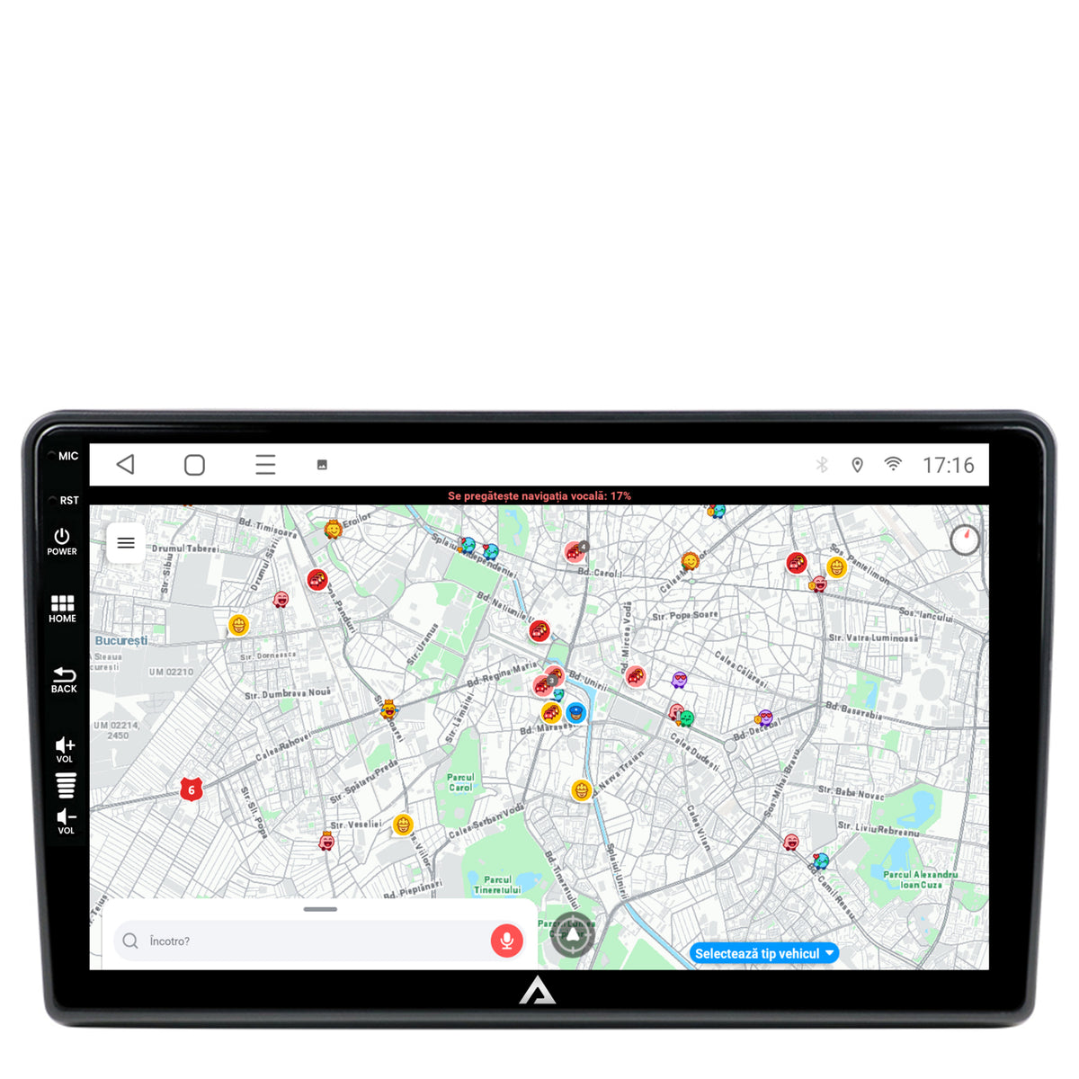 Navigatie Ford (2005-2013), Android, P-Octacore / 2GB RAM + 32GB ROM, 9 inch - AD-BGP9002+AD-BGRKIT137