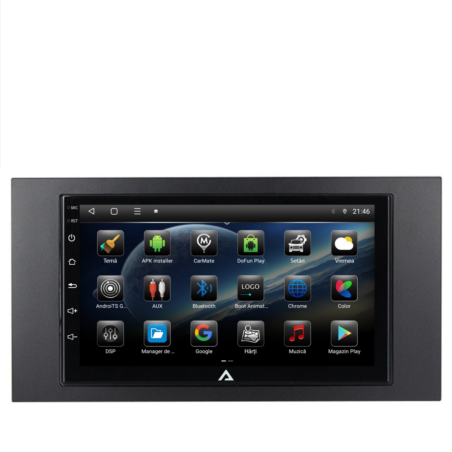Navigatie Ford 2DIN, Android, P-Octacore / 2GB RAM + 32GB ROM, 7 Inch - AD-BGP1002+AD-BGRFR0012DIN
