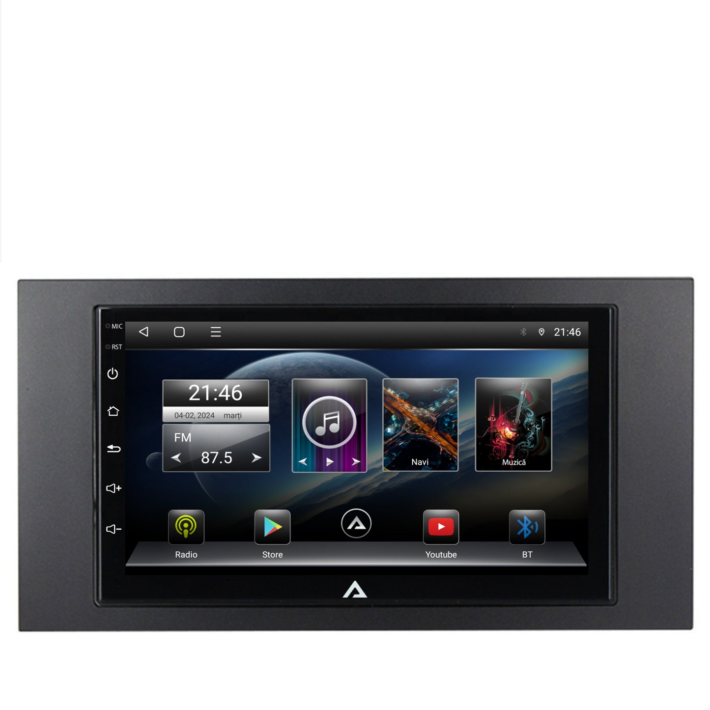 Navigatie Ford 2DIN, Android, P-Octacore / 2GB RAM + 32GB ROM, 7 Inch - AD-BGP1002+AD-BGRFR0012DIN