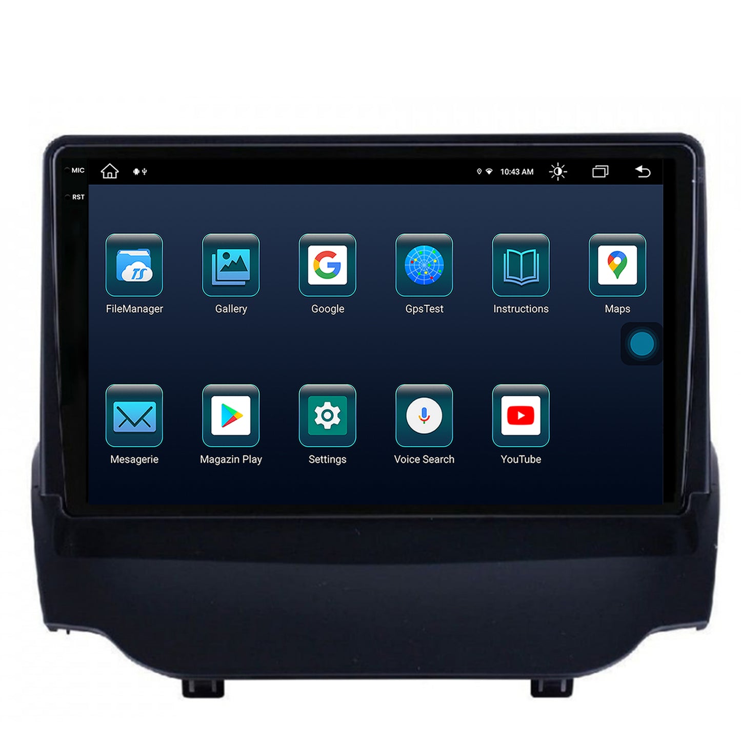 Navigatie Ford EcoSport (2013-16) Android, X-Octacore / 8GB RAM + 256GB ROM, 9.5 Inch - AD-BGX9008+BGRKIT118