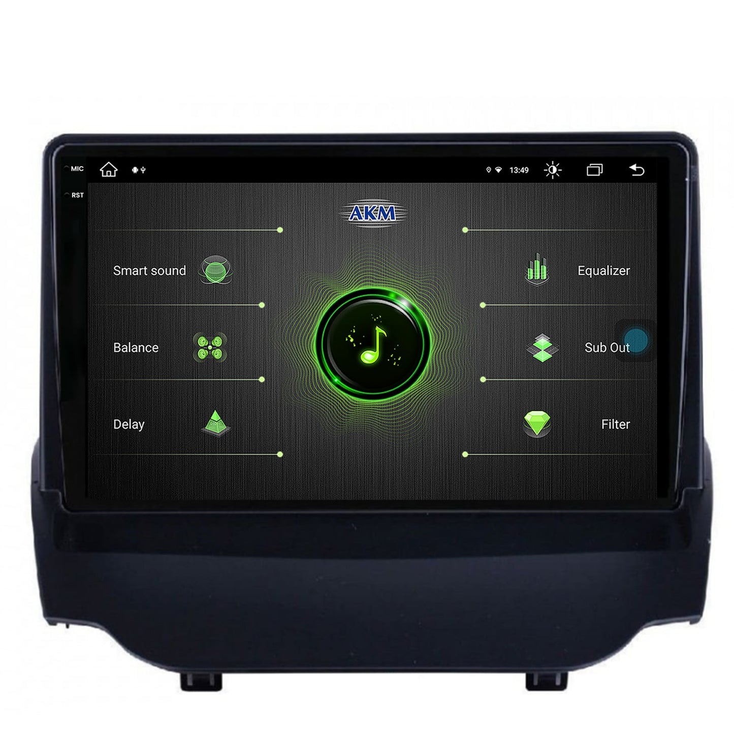 Navigatie Ford EcoSport (2013-16) Android, X-Octacore / 8GB RAM + 256GB ROM, 9.5 Inch - AD-BGX9008+BGRKIT118