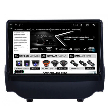 Navigatie Ford EcoSport (2013-16) Android, X-Octacore / 8GB RAM + 256GB ROM, 9.5 Inch - AD-BGX9008+BGRKIT118