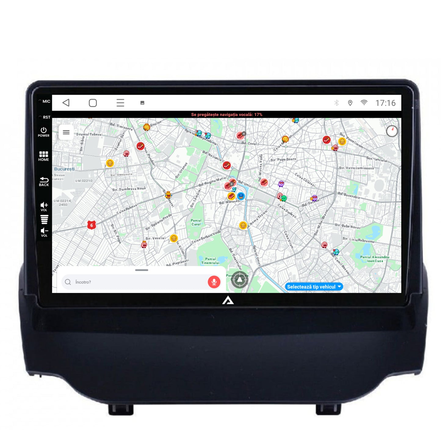 Navigatie Ford EcoSport (2013-2016) Android, E-Octacore / 2GB RAM + 32GB ROM, 9 Inch - AD-BGE9002+BGRKIT118
