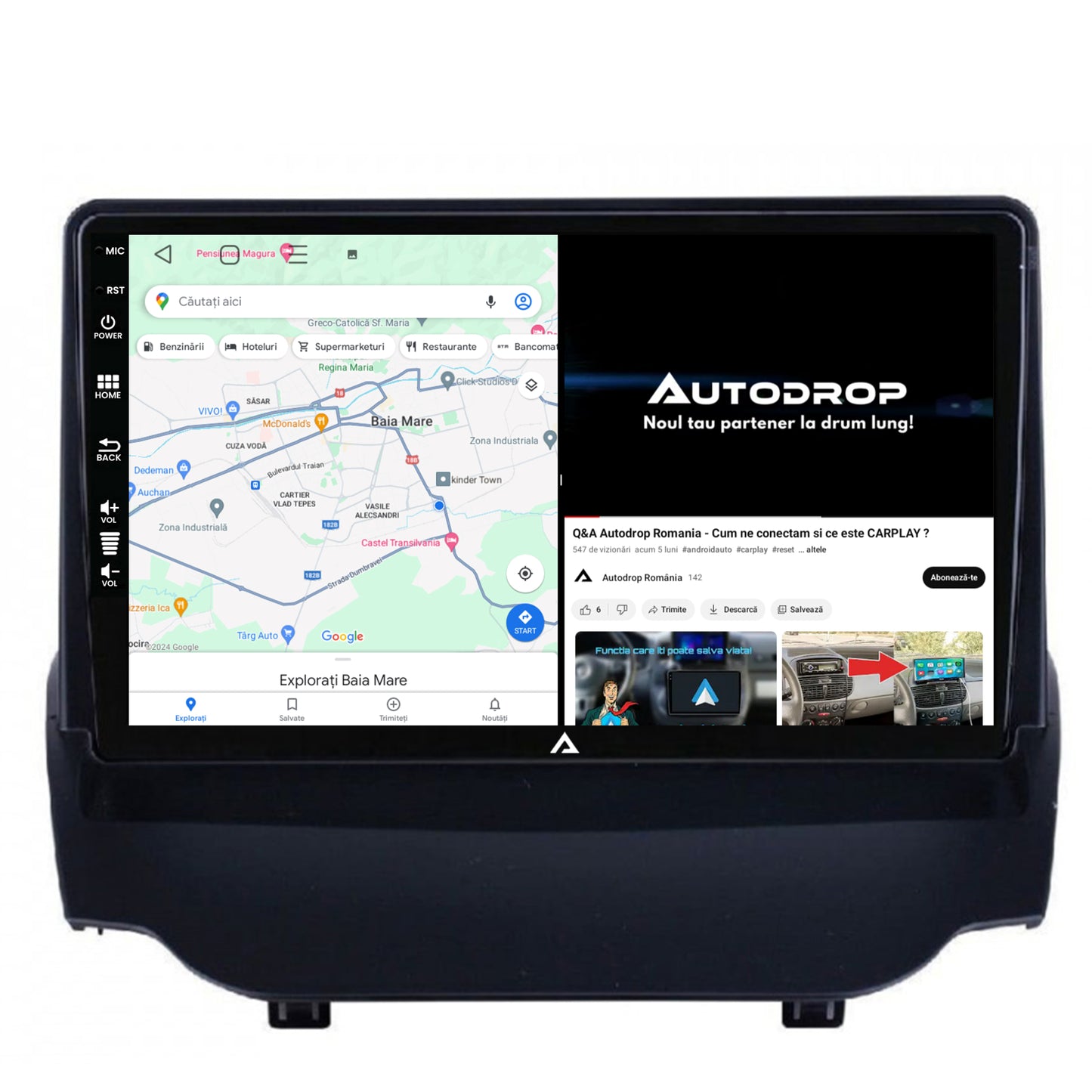 Navigatie Ford EcoSport (2013-2016) Android, E-Octacore / 2GB RAM + 32GB ROM, 9 Inch - AD-BGE9002+BGRKIT118