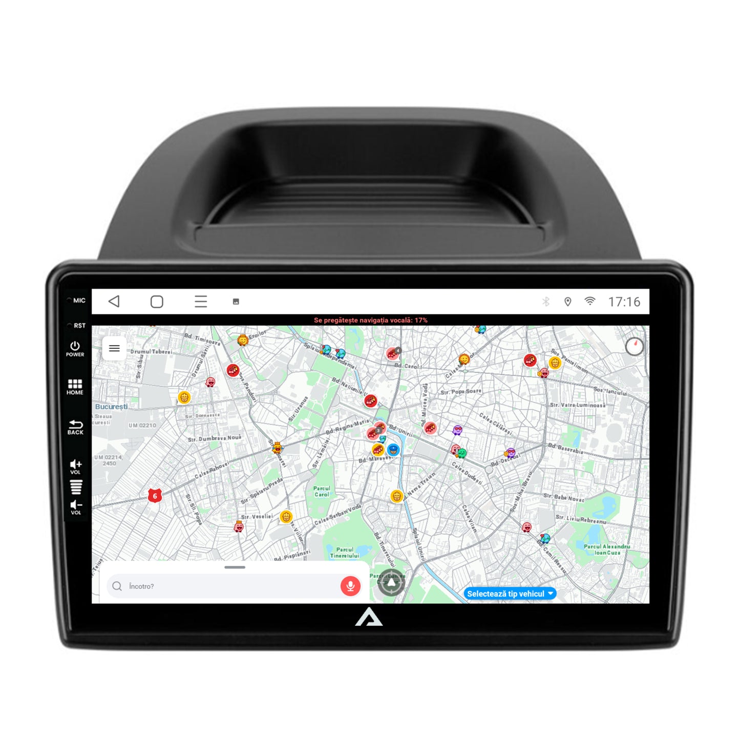 Navigatie Ford EcoSport (2017-prezent) Android, A-octacore / 4GB RAM + 64GB ROM, 10.1 Inch AD-BGA10004+BGRKIT119