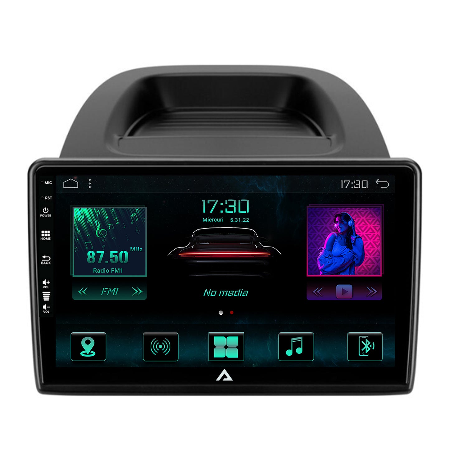 Navigatie Ford EcoSport (2017-prezent) Android, A-octacore / 4GB RAM + 64GB ROM, 10.1 Inch AD-BGA10004+BGRKIT119