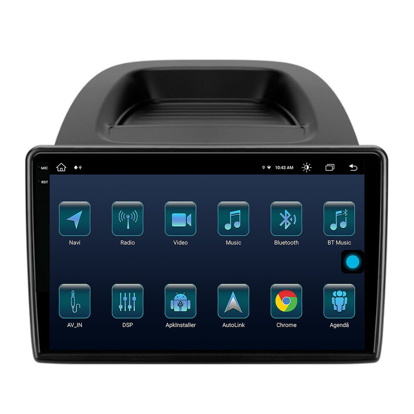 Navigatie Ford EcoSport (2017- Prezent) Android, X-Octacore / 8GB RAM + 256GB ROM, 10.36 Inch - AD-BGX10008+BGRKIT119