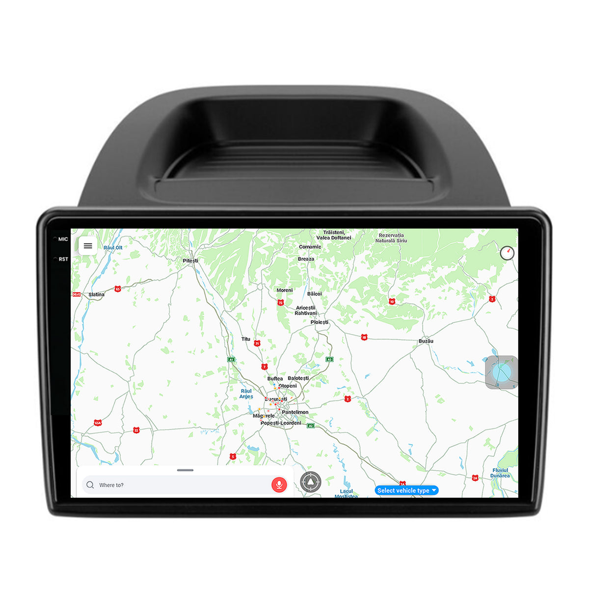 Navigatie Ford EcoSport (2017- Prezent) Android, X-Octacore / 8GB RAM + 256GB ROM, 10.36 Inch - AD-BGX10008+BGRKIT119