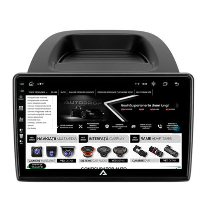 Navigatie Ford EcoSport (2017- Prezent) Android, Z-octacore / 8GB RAM + 256GB ROM, 10.1 Inch - AD-BGZ10008+BGRKIT119