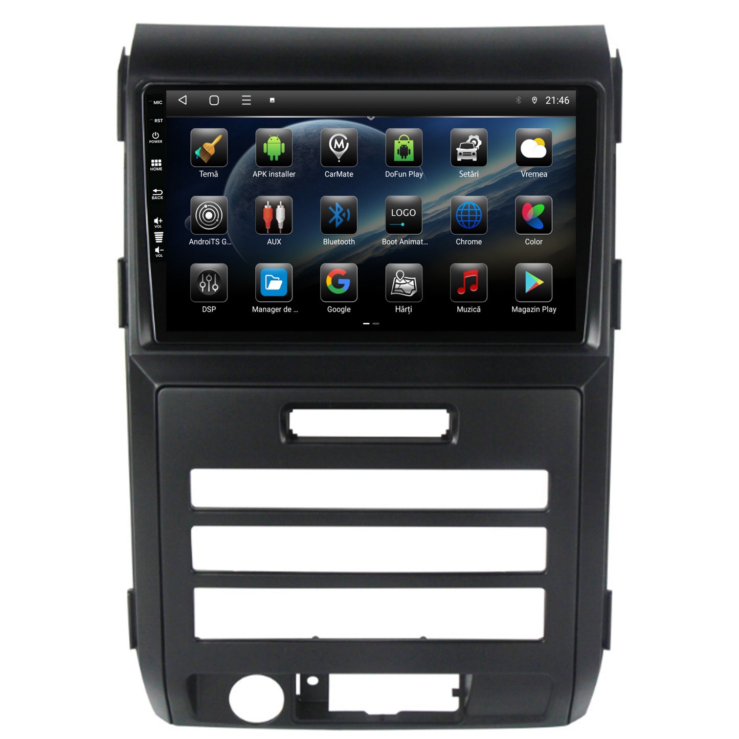 Navigatie Ford F150 (2008-2014), Android, E-Octacore / 2GB RAM + 32GB ROM, 9 Inch - AD-BGE9002+AD-AD-BGRKIT139