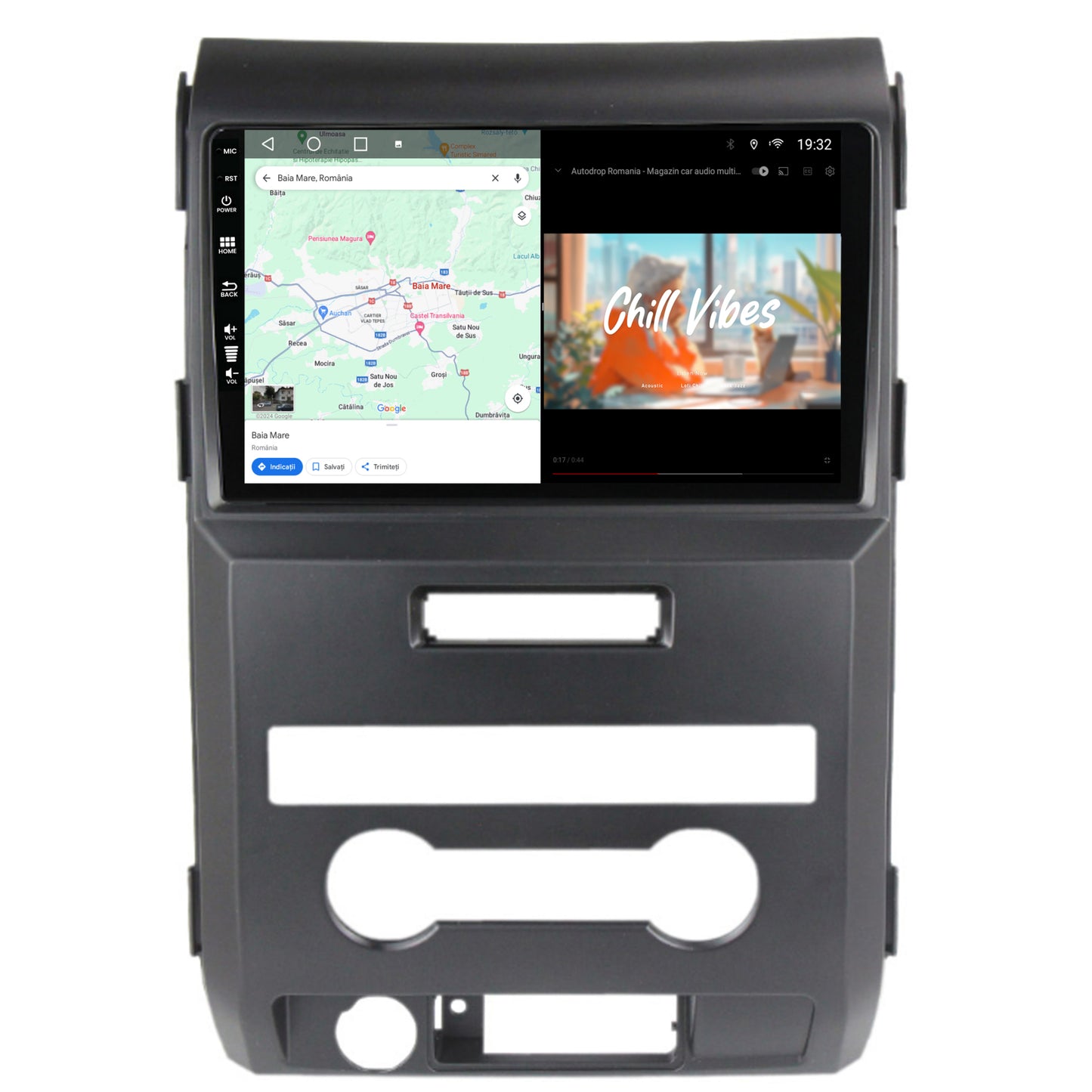 Navigatie Ford F150 (2008-2014), Android, A-Octacore / 4GB RAM + 64GB ROM, 9 Inch - AD-BGA9004+AD-BGRKIT138