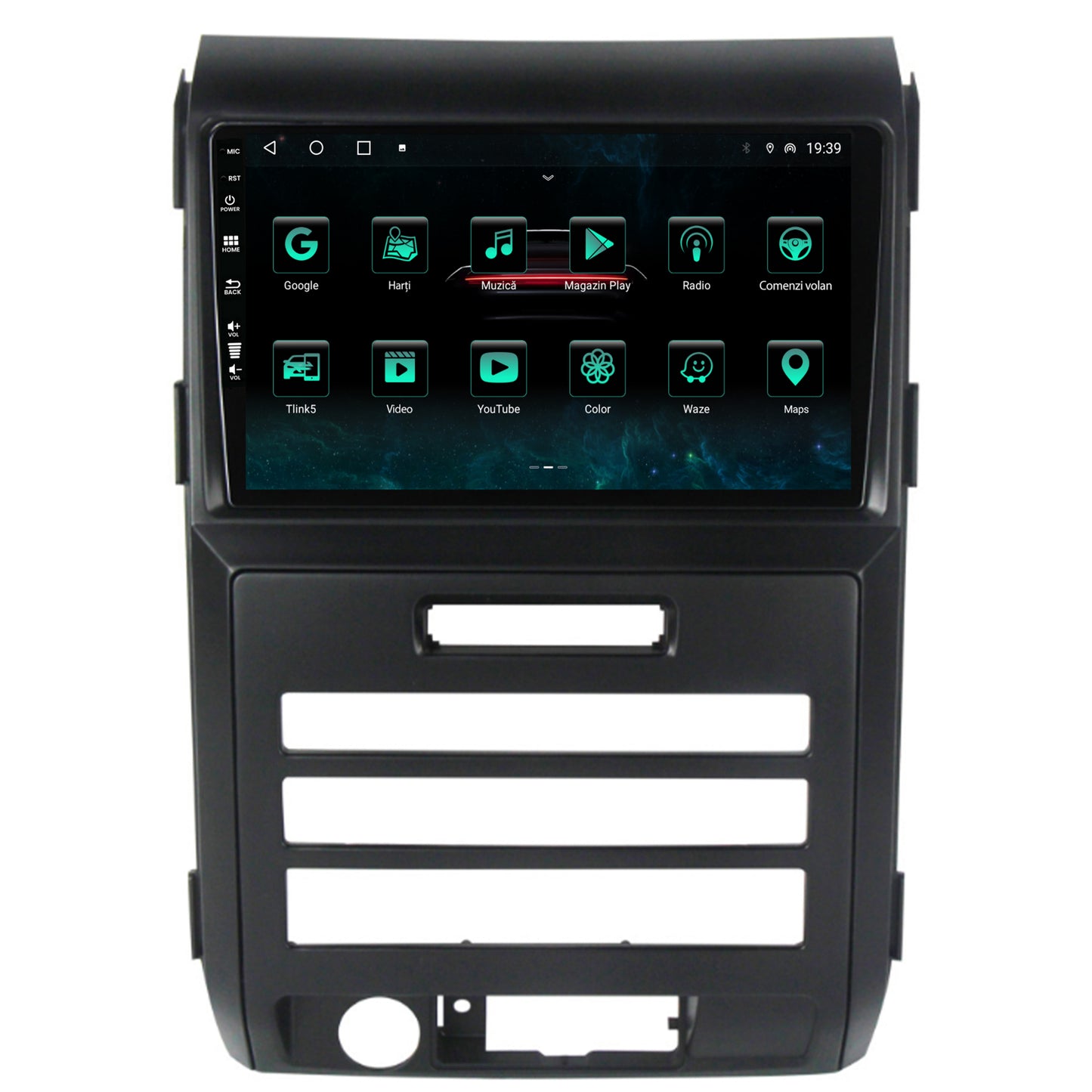 Navigatie Ford F150 (2008-2014), Android, A-Octacore / 4GB RAM + 64GB ROM, 9 Inch - AD-BGA9004+AD-BGRKIT139